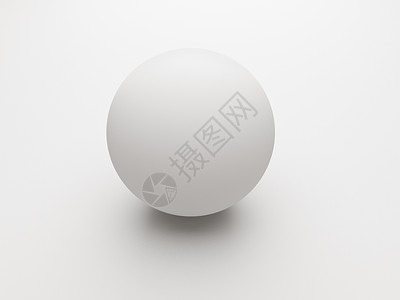 白球圆形样本白色水平球体浅色背景背景图片