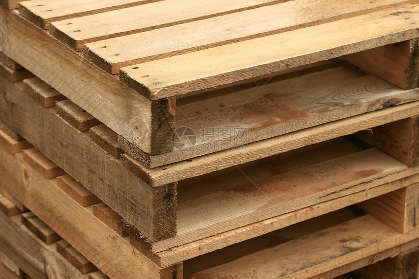 Wood 木材托盘木头送货贮存仓库商品船运货运运输包装图片