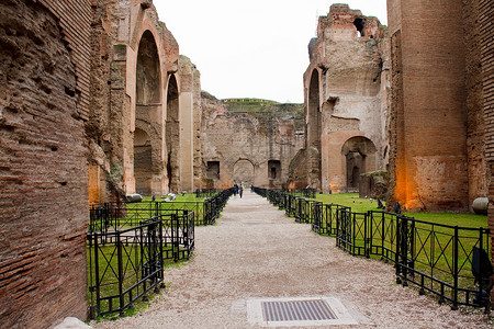 Caracalla的浴场高清图片