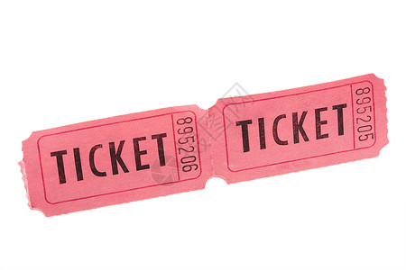 入票标签优惠券数字戏剧粉色录取红色入口背景图片