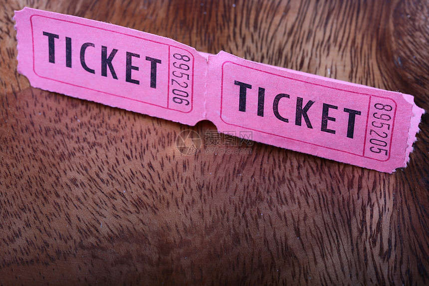 入票优惠券数字戏剧标签粉色入口录取图片