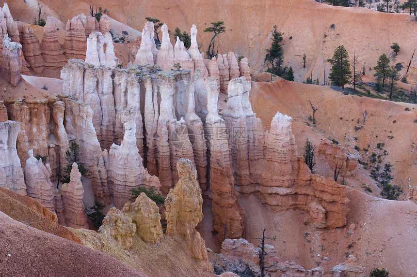 布赖斯峡谷国家公园橙子山脉假期旅行岩石农村峡谷红色沙漠图片