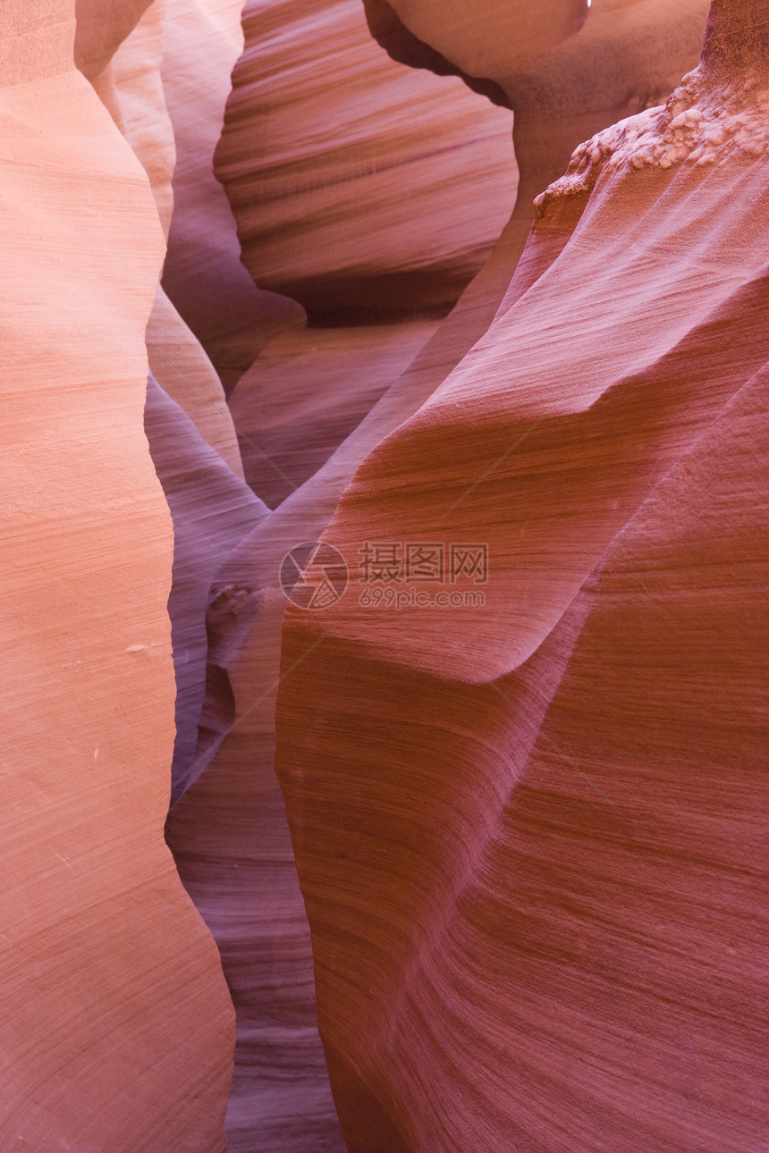 蚂蚁峡谷红色石头羚羊砂岩狭缝侵蚀沙漠干旱岩石洞穴图片
