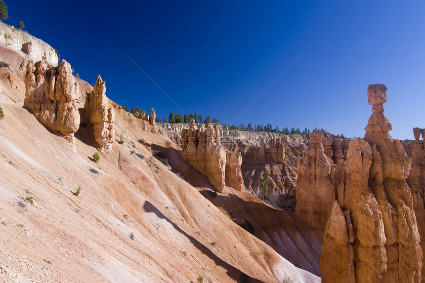 圆峡谷橙子旅行农村红色岩石沙漠美丽假期山脉图片