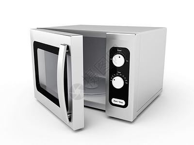 银微波炉电气器具厨房按钮窗户白色电子产品烤箱灰色金属背景图片