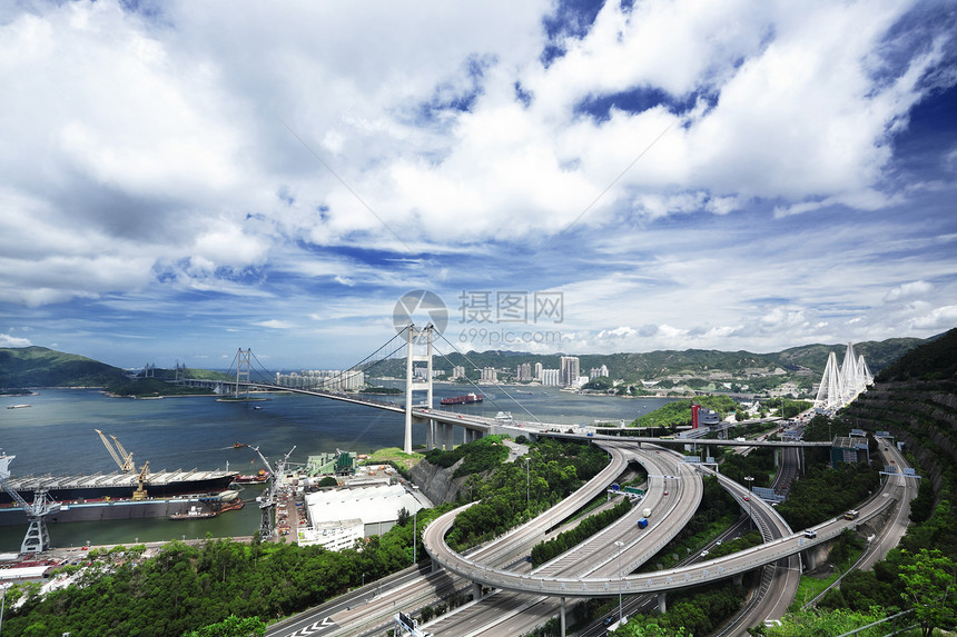 清马桥交通海洋建筑景观汽车车辆地标市中心曲线旅行图片
