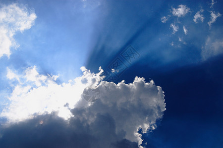 天云云阳光云景天空空气天气蓝色背景图片
