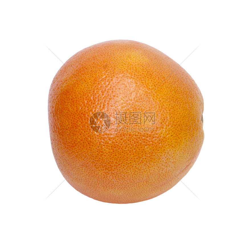白色背景的葡萄汁橙子粉色柚子热带食物红色皮肤水果图片