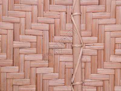 竹布砖墙手工墙纸房子黄色竹子艺术棕色文化背景图片