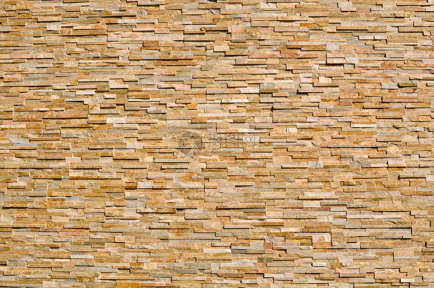 多层多色石头框架长方形铺路岩石力量建筑材料壁板建筑学石板图片