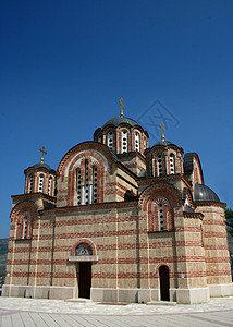 格拉尼卡修道院高清图片