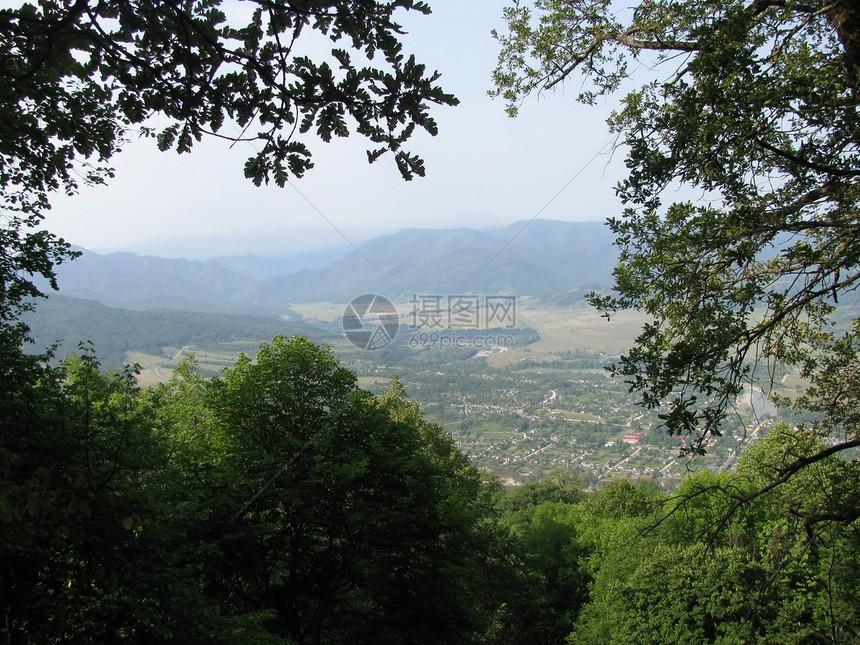 山山脉山丘全景冰川青菜石头天空轨道斜坡高地解脱图片