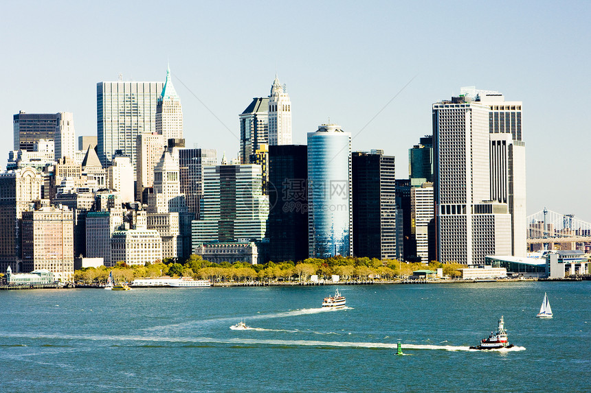 美国纽约市曼哈顿景观建筑学风光世界旅行建筑物外观位置地标城市图片