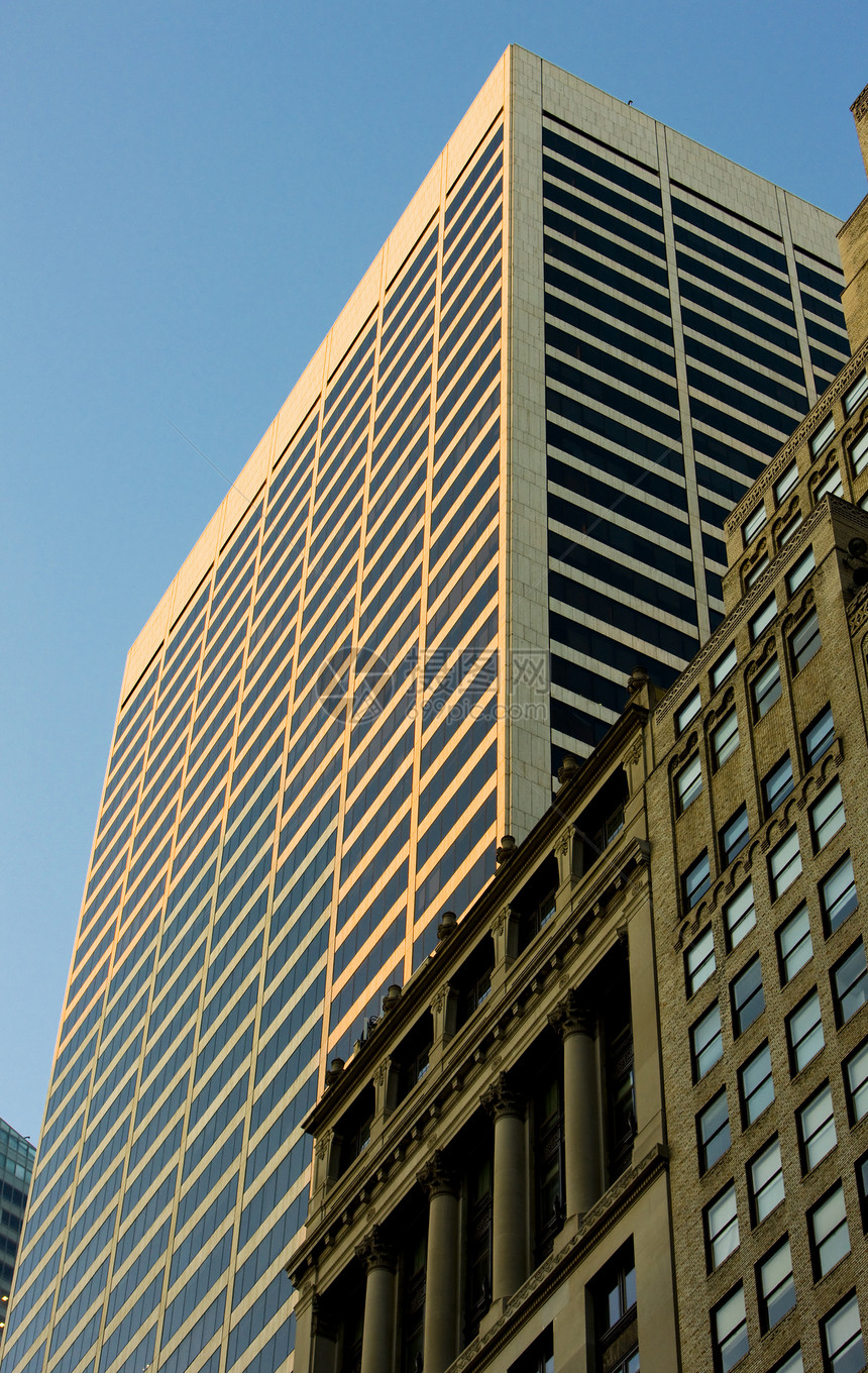 美国纽约市曼哈顿位置建筑物摩天大楼世界外观建筑学市政建筑旅行城市图片