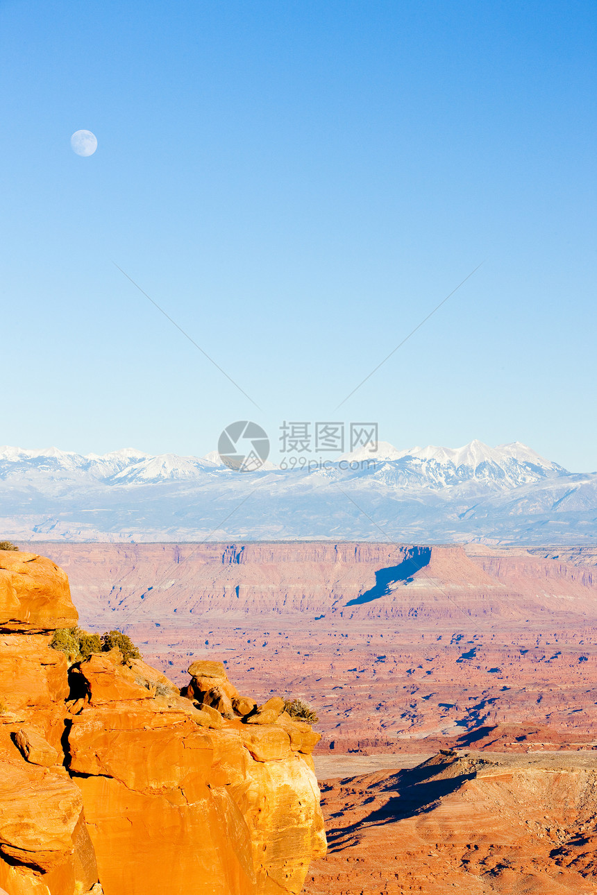 美国犹他州犹他州Canyonland国家公园地质风景外观位置岩石地质学旅行山脉世界侵蚀图片