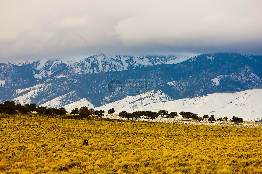 美国科罗拉多州圣胡安山世界风景位置旅行山脉外观海角图片