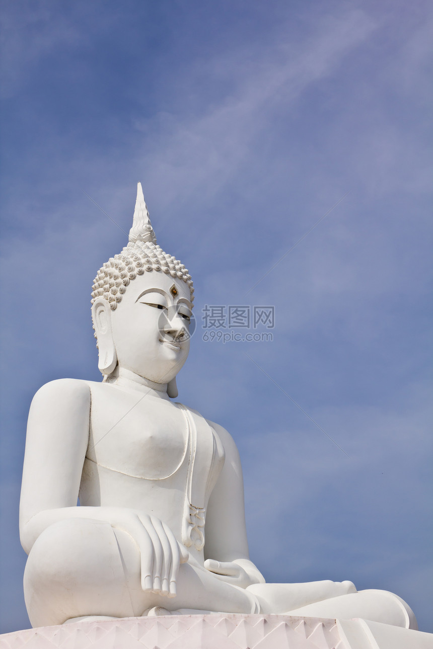 佛像精神祷告文化崇敬蓝色信仰上帝古董佛教徒艺术图片