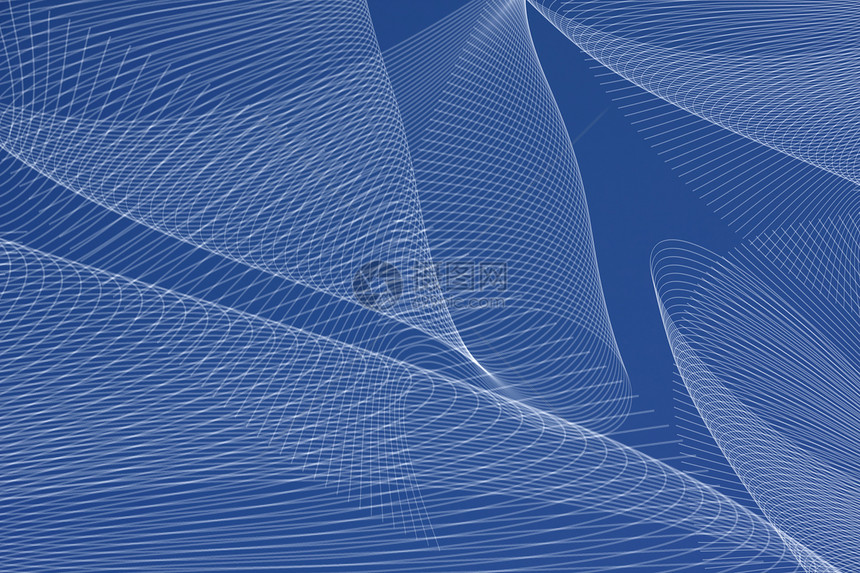 现代抽象背景蓝色活力白色圆圈艺术电脑网络墙纸图片