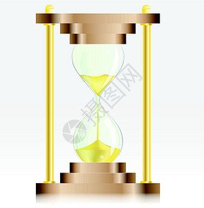 金沙玻璃时钟背景图片