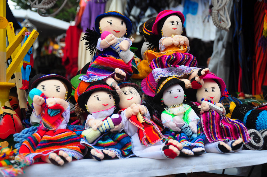 儿童布娃娃市场手工文化旅游工艺玩具娃娃手工业羊毛旅行图片