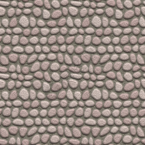 无石墙无缝模式粉红色粉色建筑学障碍苔藓石墙材料石头圆形石工背景图片