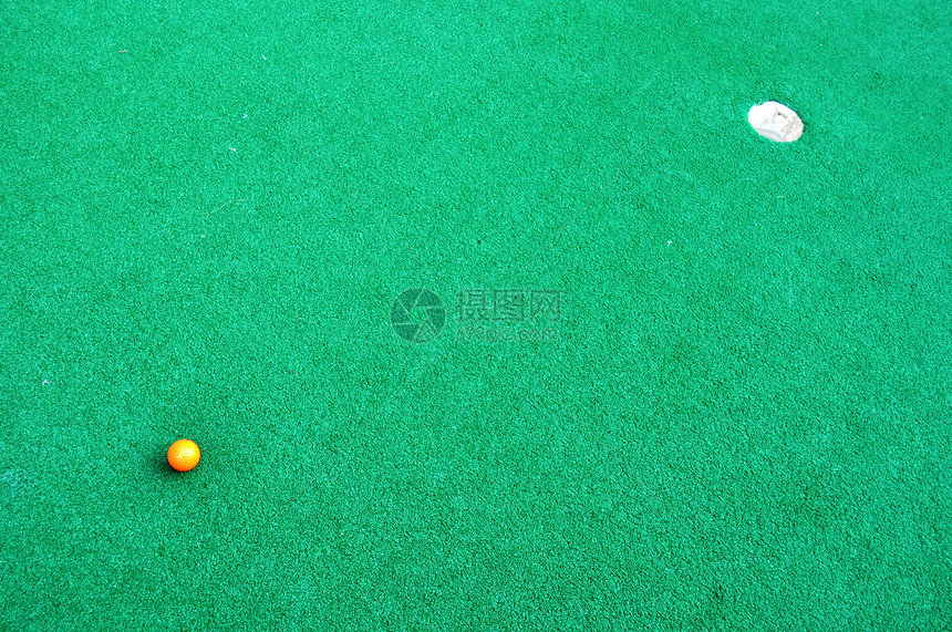 迷性高尔夫背景高尔夫球运动绿色草皮图片