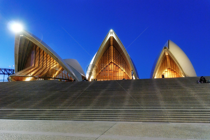 晚上好 靠近悉尼港 晚间接近悉尼港天际反射码头建筑地标日落景观假期蓝色交通图片