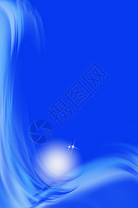 现代抽象背景艺术墙纸蓝色白色电脑网络气泡背景图片