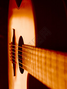 吉他语声学静物乐器脖子艺术音乐字符串黄色爱好背景图片