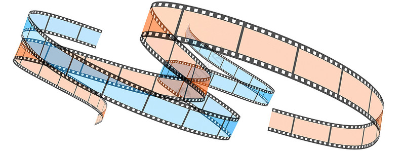 2 3D电影片段照片构图拍摄框架相机黑色白色投影动画摄影背景图片