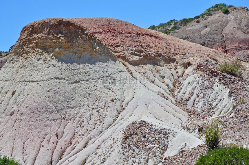 南澳大利亚州哈莱特湾保护公园的岩层形成编队石头荒野旅行砂岩蓝色国家侵蚀地质学岩石图片