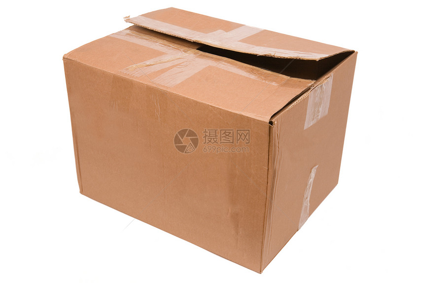 空白盒邮政邮件材料秘密纸板棕色隐藏产品盒子办公室图片