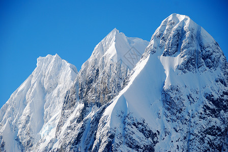 冰盖峰背景图片