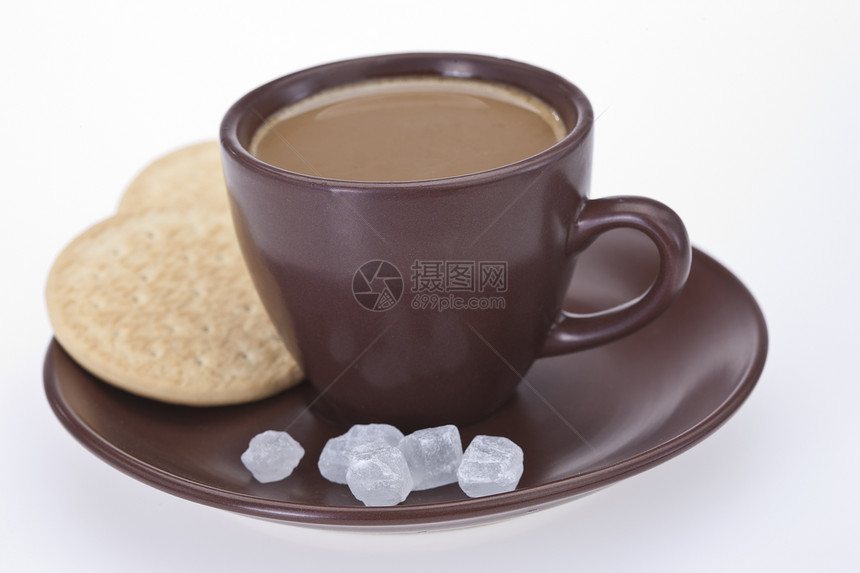 热咖啡杯子食物甜点咖啡棕色勺子图片