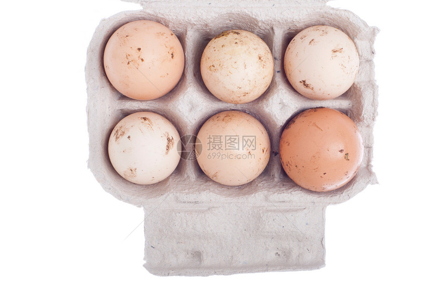 箱装鸡蛋早餐纸板白色生物托盘蛋壳营养包装圆形团体图片