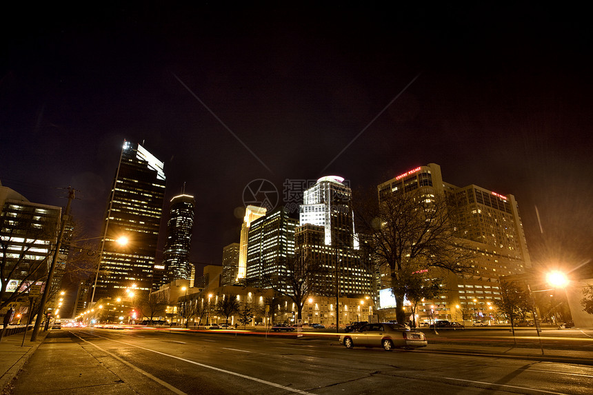 明尼阿波利斯市相片建筑天空城市建筑学市中心摩天大楼地标商业景观反思图片