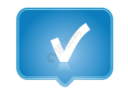图标投票标识按钮剪贴画反射蓝色网页调查问卷纽扣插图背景图片