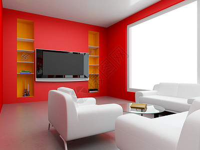 内部的电视公寓建筑学地面装饰沙发风格房间桌子插图背景图片