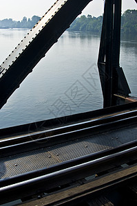 夸井桥上旅行历史建筑快手历史性铁路金属地标文化旅游背景图片