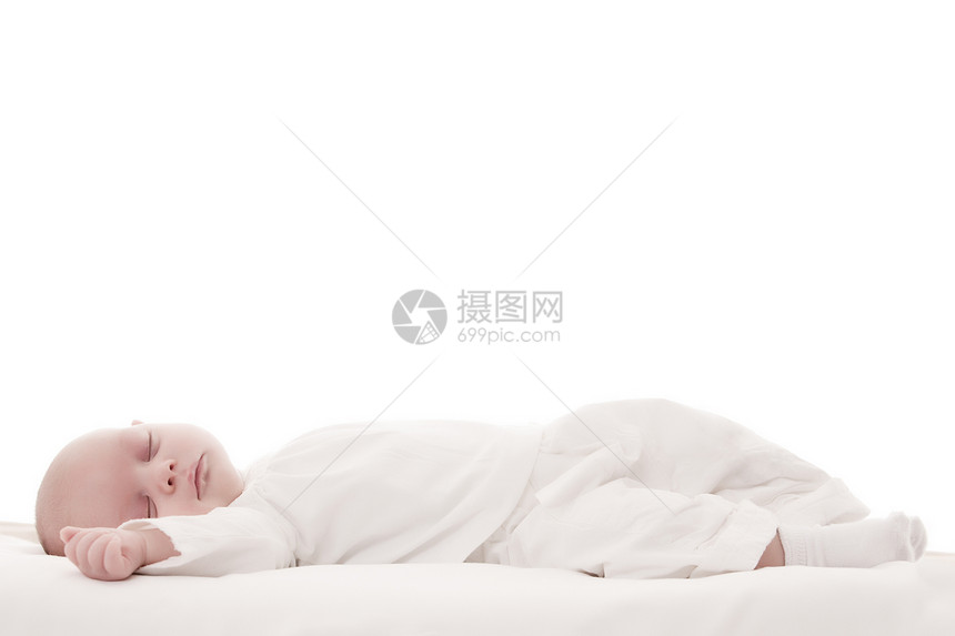 睡觉婴儿护理幸福身体新生福利睡眠全身图片