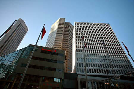 新温尼伯大楼背景图片