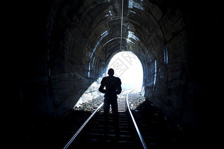 隧道结束运输入口黑色建筑学出口旅行自由黑暗旅游对比度高对比度高清图片素材