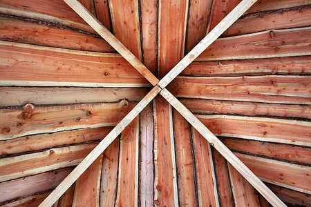 传统古典阴影木工建造建筑学城市木头凉亭花园木材中心背景图片