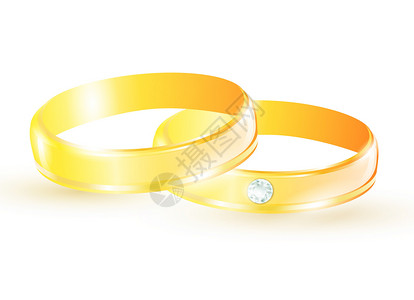 结婚戒指插图首饰石头新娘钻石奢华订婚珠宝金子婚姻背景图片