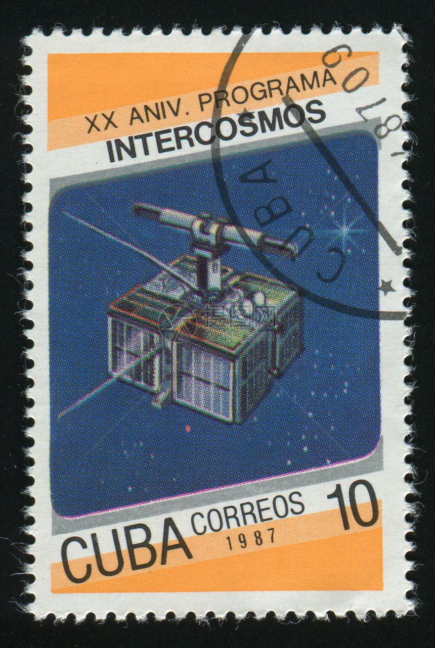 邮票卡片轨道小行星飞船气氛运动科学信封火箭喷射图片