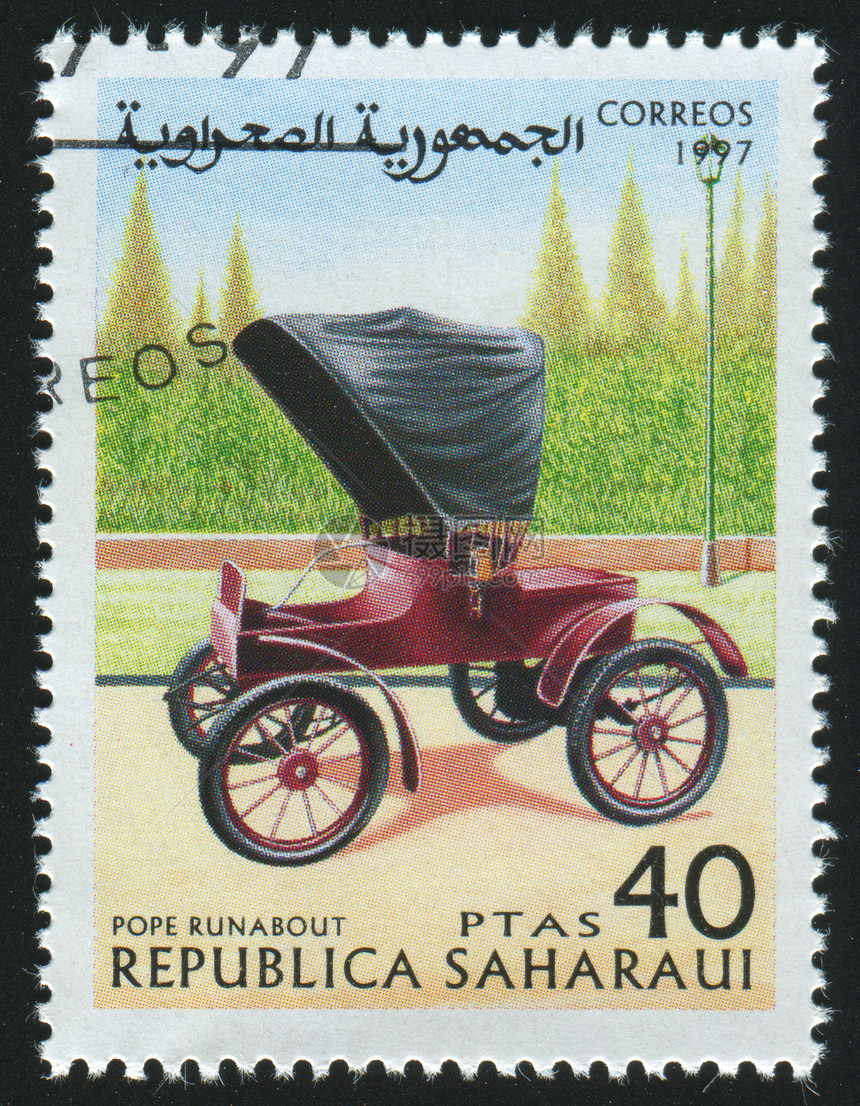 邮票汽车卡片邮戳轿车轮子速度地址古董邮件发动机图片