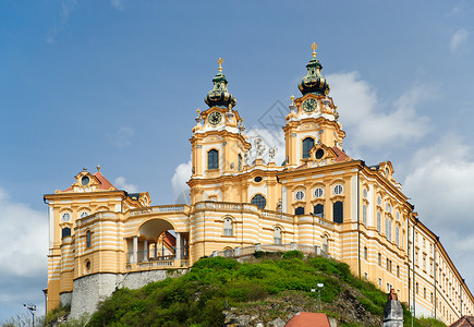 下奥地利的修道会高清图片