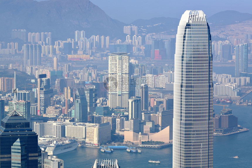 香港旅行码头景观办公室假期城市旅游商业经济场景图片