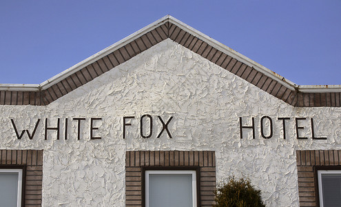 白狐酒店背景图片