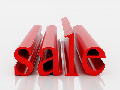 红色符号符号店铺插图白色渲染购物销售贸易经济营销商业背景图片